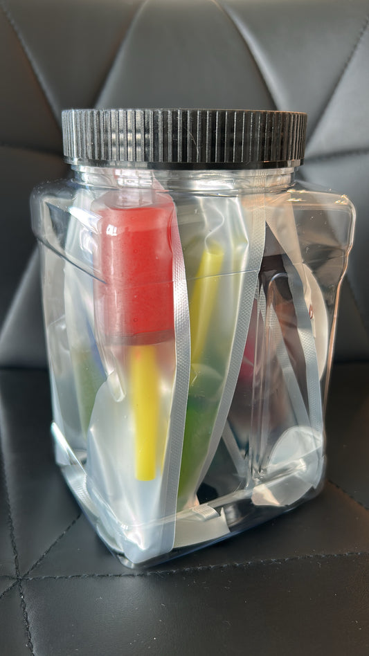 Jumbo Multi Mixed Candy Hookah Tips 12 Pcs 48 oz