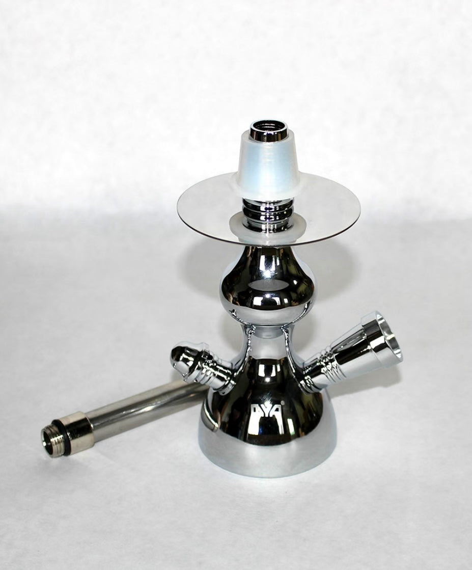 Mya QT 14” Hookah Shisha Set Single Hose Long Lasting Smooth Smoke