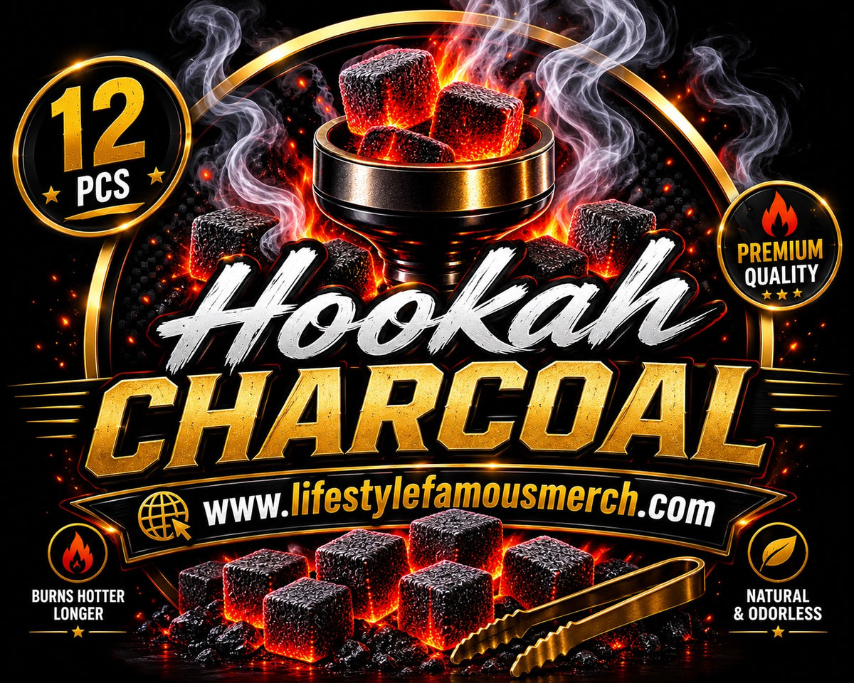12pcs Coconut Shell Hookah Charcoal