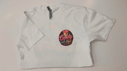 Life Style Famous Merch Technology “CANDY SHOT GLASS” Graphic T Shirt