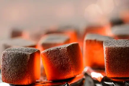 12pcs Coconut Shell Hookah Charcoal