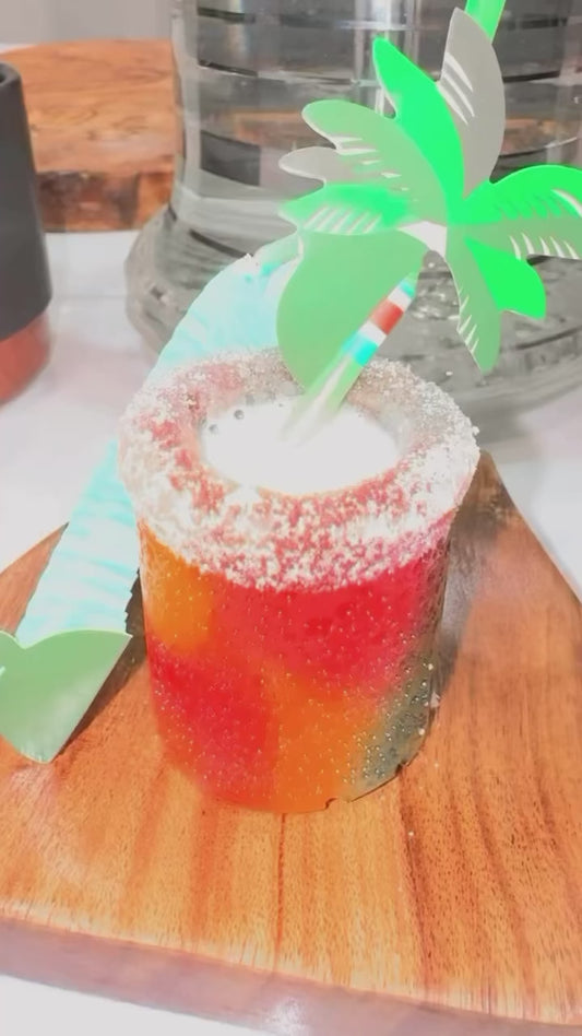 Jamaican Vibes Candy Shot Glass
