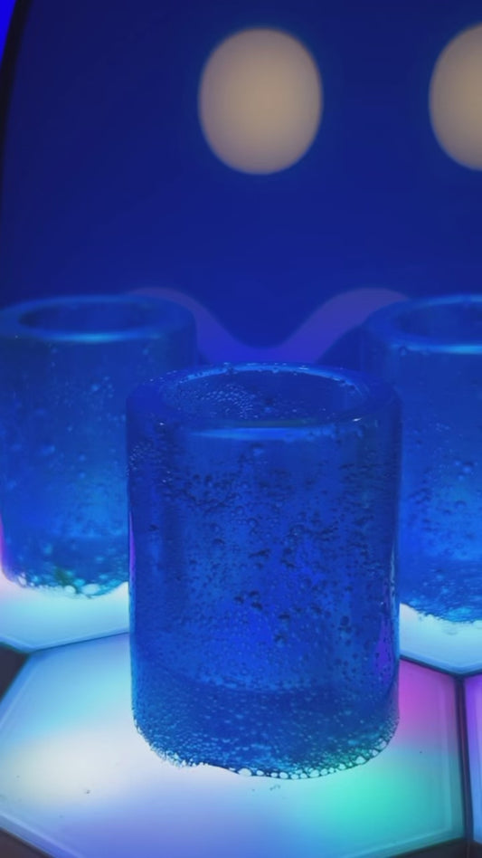 Blue Ghost Candy Shot Glass